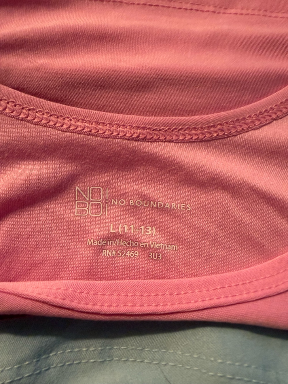 Women's Sleeveless Tank Top - Pink & Light Blue (3-Pack) - Picture 4 of 5